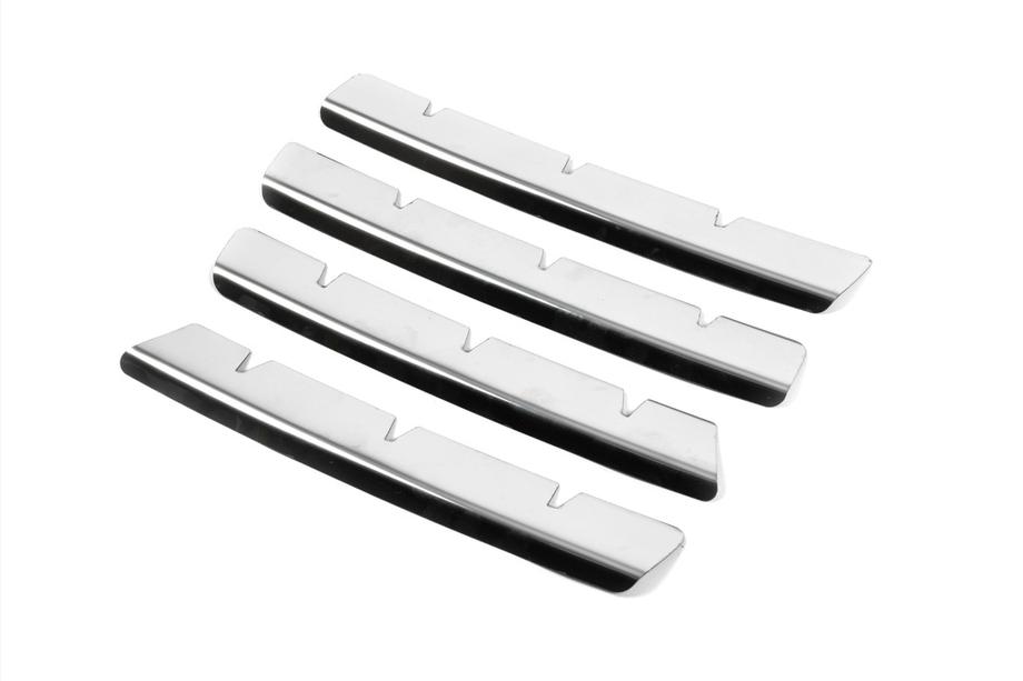 Volkswagen Touareg 2002–2010 RVS grillijsten (set 4 stuks) Foto 5