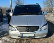Mercedes Vito W639 2004–2014 Winterafdekking voor grille (2003-2010) Glanz foto 1