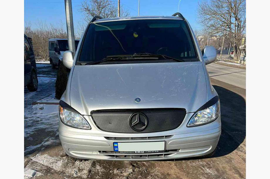 Mercedes Vito W639 2004–2014 Winterafdekking voor grille (2003-2010) Glanz Image