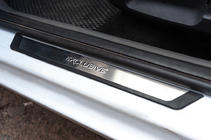 Ford Focus II 2008–2011 Chromen instaplijsten (Flexill, 4 stuks) Exclusive foto 1