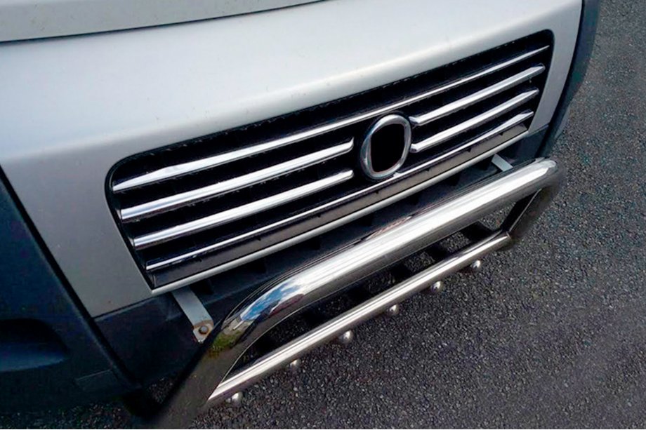 Fiat Ducato 2006–2025 RVS sierlijsten voor radiateurgrille 2006-2014 (6 stuks) Foto 2