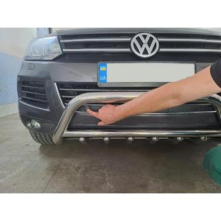 Bullbar WT003 (RVS) Volkswagen Touareg 2010–2018 foto 3