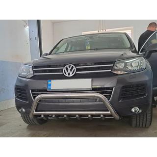 Bullbar WT003 (RVS) Volkswagen Touareg 2010–2018 foto 2