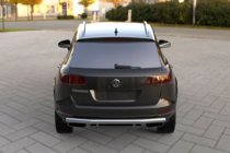 Volkswagen Touareg 2010–2018 Achterbeschermbeugel (RVS) foto 1