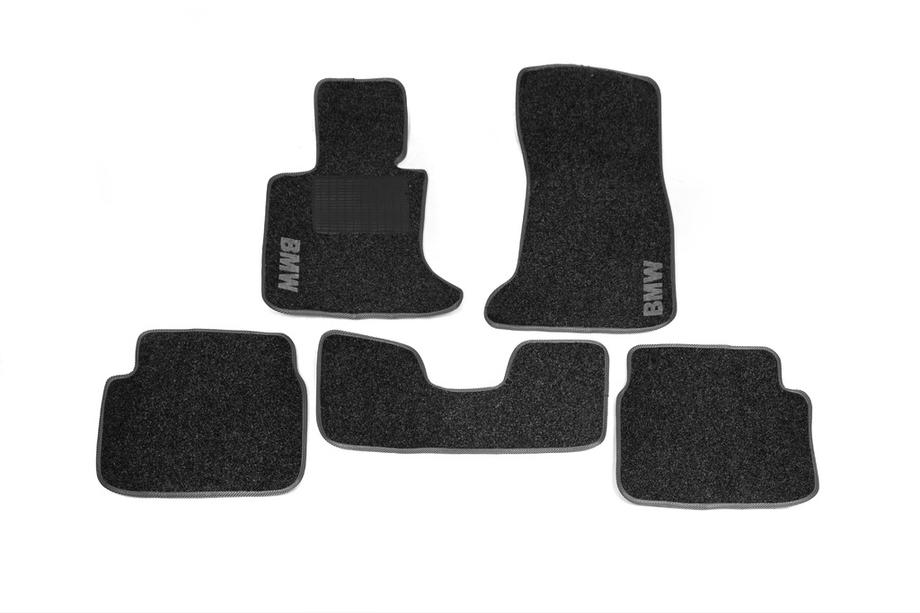 BMW 5 Serie E60/E61 2003–2010 Textiele vloermatten voor interieur (Velgum) Image