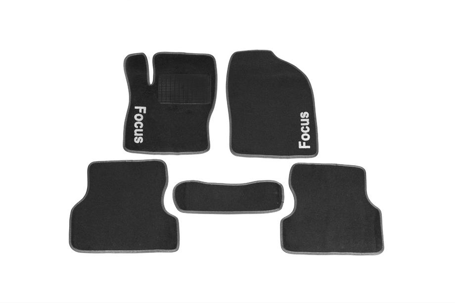 Ford Focus II 2008–2011 Textiele vloermatten voor interieur (Velgum) Image