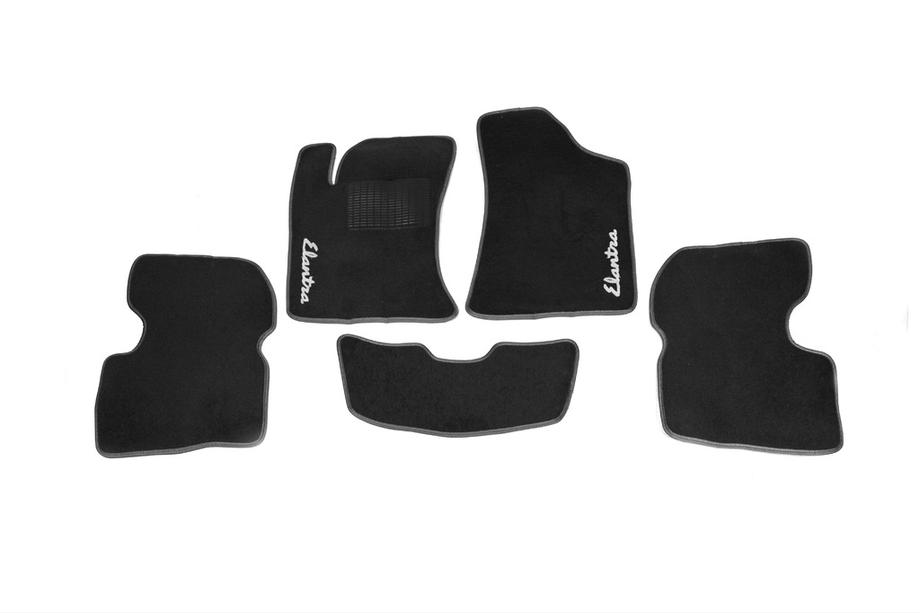 Hyundai Elantra (HD) 2006–2011 Textiele vloermatten voor interieur (Velgum) Image