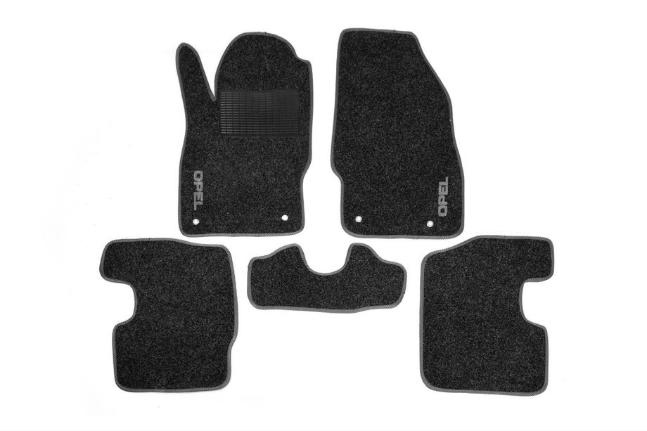 Opel Corsa D 2007–2014 Textiele vloermatten voor interieur (Velgum) Image