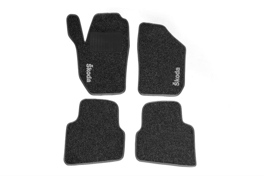 Skoda Roomster 2006–2015 Textiele vloermatten voor interieur (Velgum) Image
