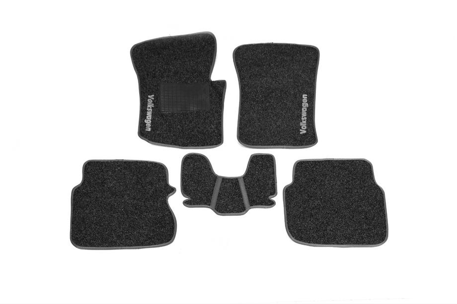 Volkswagen Caddy 2004–2010 Textiele vloermatten voor interieur (Velgum) Image