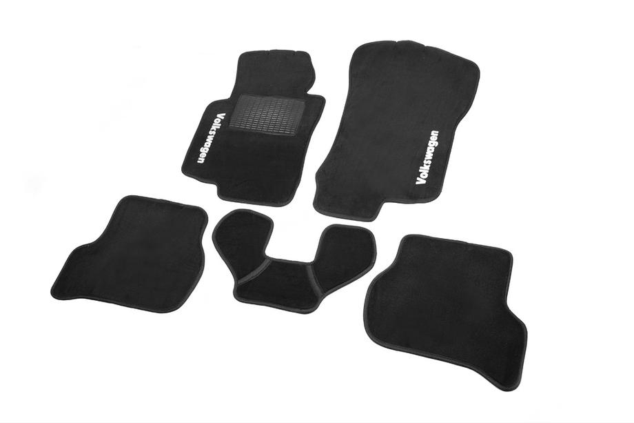 Volkswagen Golf 5 2003–2009 Textiele vloermatten voor interieur (Velgum) Image
