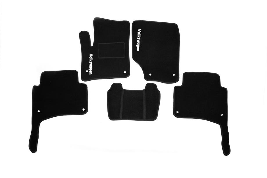 Volkswagen Touareg 2002–2010 Textiele vloermatten voor interieur (Velgum) Image