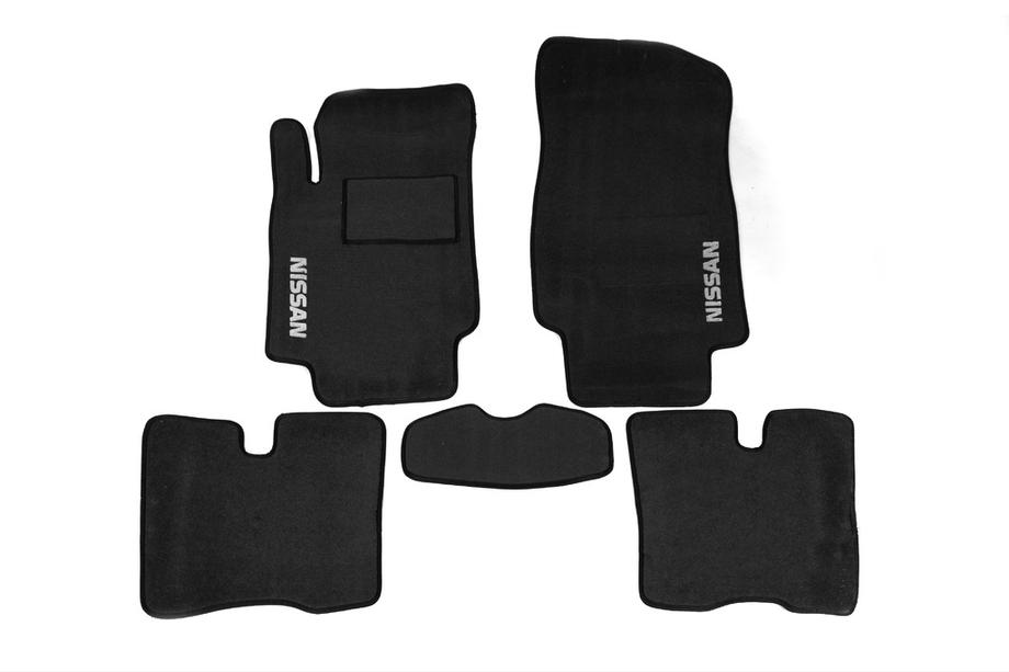 Nissan Micra K12 2003–2010 Textiele vloermatten voor interieur (Saek) Image