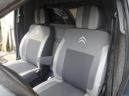 Citroen Jumpy 2007–2017 Autostoelhoezen (kunstleer↗stof, Premium) foto 3