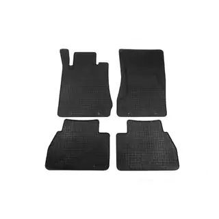 Rubberen vloermattenset (4 stuks, Polytep) Mercedes E-сlass W211 2002–2009 foto 2