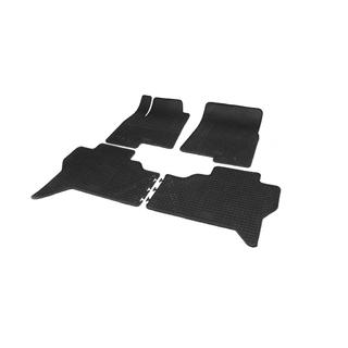 Rubberen vloermattenset (4 stuks, Polytep) Mitsubishi Pajero Wagon III 1999–2006