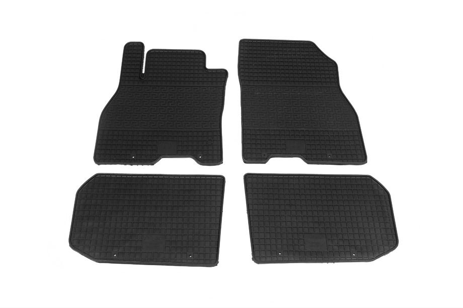 Nissan Leaf 2010–2017 Rubberen vloermattenset (4 stuks, Polytep) Image