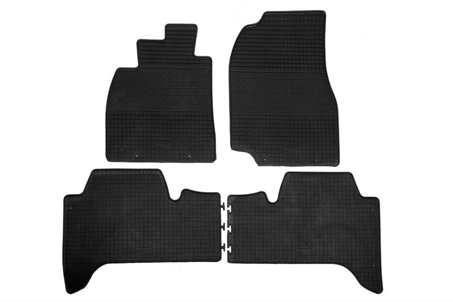 Toyota Land Cruiser 100 1998–2007 Rubberen vloermattenset (4 stuks, Polytep) Image