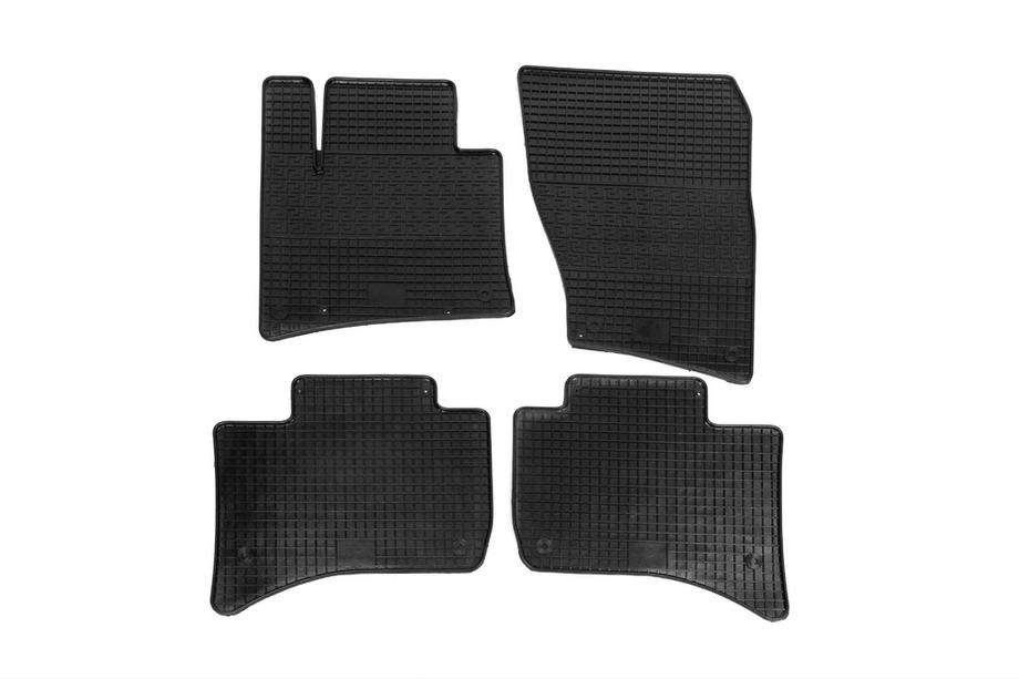 Volkswagen Touareg 2010–2018 Rubberen vloermattenset (4 stuks, Polytep) Foto 1