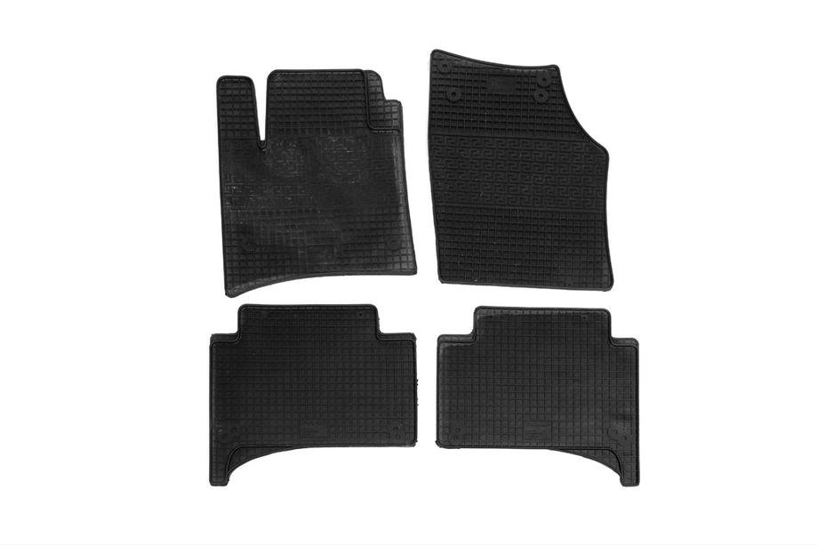 Porsche Cayenne 2003–2010 Rubberen vloermattenset (4 stuks, Polytep) Image