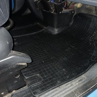 Rubberen automatten (3 stuks, Polytep) Fiat Scudo 1996–2007 foto 2
