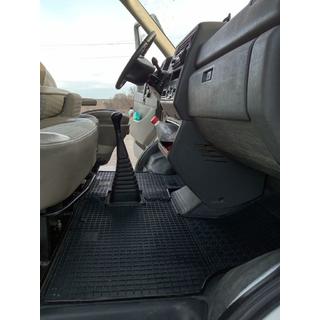 Rubberen vloermatten (2 stuks, Polytep) Volkswagen T4 Transporter 1990–2003 foto 4