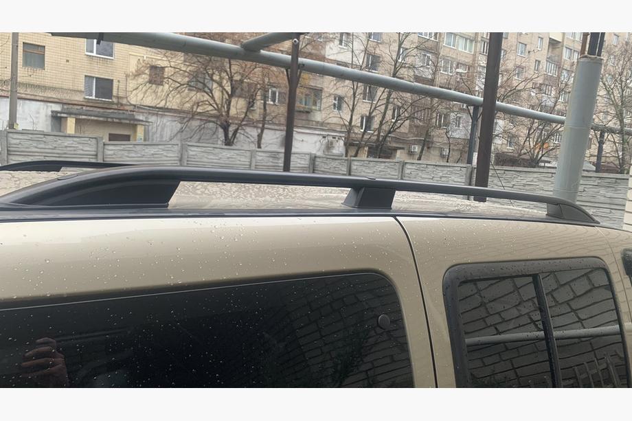 Fiat Doblo I 2005–2010 Skyport dakrails (zwart) Standaard basis Foto 4