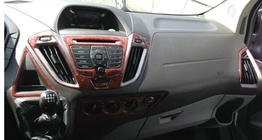 Ford Custom 2013–2022 Dashboard sierlijsten Aluminium foto 4