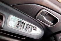 Mitsubishi Lancer 9 2004–2008 Dashboard sierlijsten V1 (Meric) Aluminium foto 3