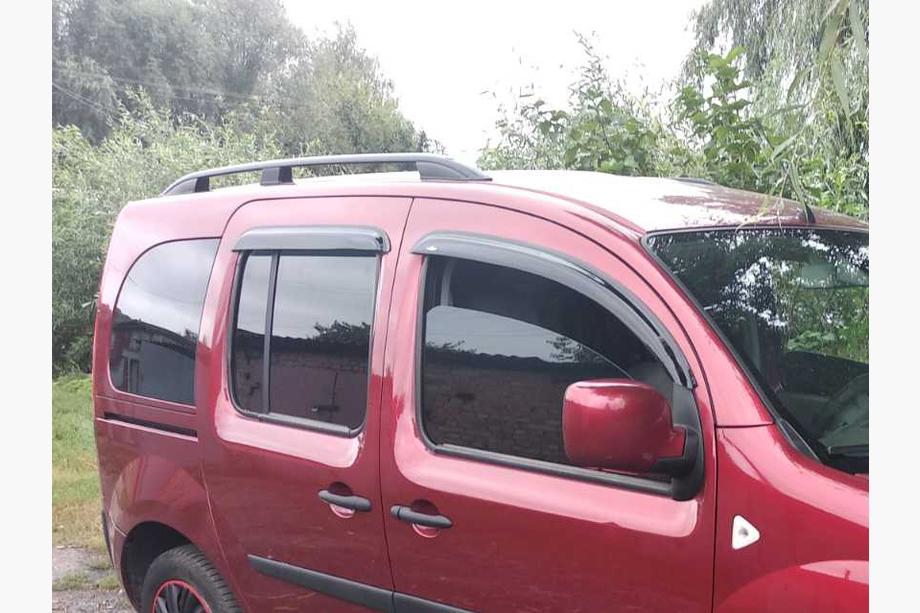 Renault Kangoo 2008–2020 Skyport dakrails (zwart) Image