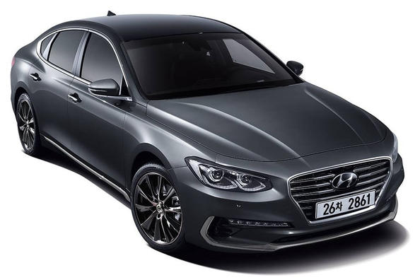 Review van de nieuwe generatie Hyundai Grandeur, vlaggenschip-sedan Foto 4