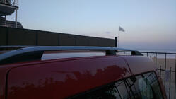 Volkswagen Caddy 2004–2010 Dakrails Skyport GREY Standaard basis foto 7