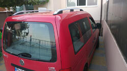 Volkswagen Caddy 2004–2010 Dakrails Skyport GREY Standaard basis foto 11