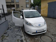 Nissan NV200 2009– Chroom dakrails 143 cm, gietijzeren voeten foto 3