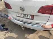 Volkswagen Touran 2010–2015 RVS sierlijst voor achterbumper Carmos (RVS) foto 2