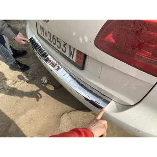 RVS sierlijst voor achterbumper Carmos (RVS) foto 3