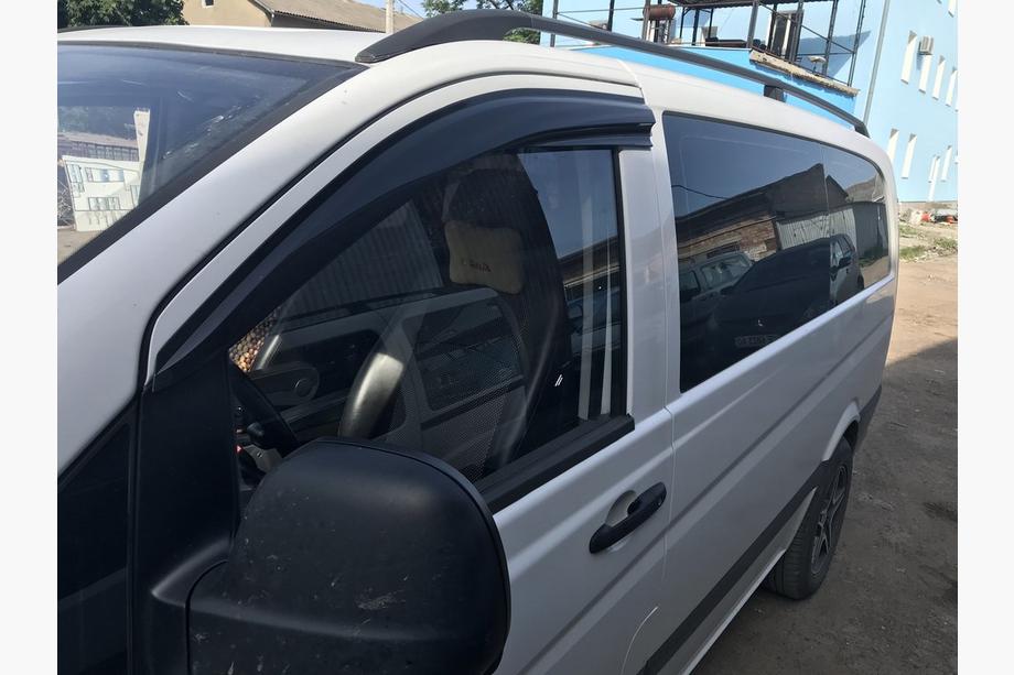 Mercedes Vito W639 2004–2014 Raamwindschermen (set van 2, Sunplex Sport) Foto 5