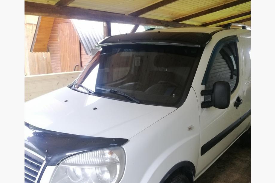 Fiat Doblo I 2001–2005 Voorruitvizier (zwart hoogglans, 5 mm) Foto 14