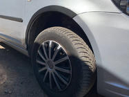 Volkswagen Caddy 2010–2015 Wielkastlijsten (mat zwart) foto 4