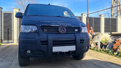 Volkswagen T5 Transporter 2003–2010 Voorbumper lipspoiler (spuitklaar) foto 1