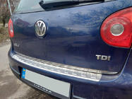 Volkswagen Golf 5 2003–2009 Kofferbakrand (RVS) foto 4