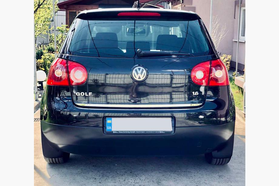 Volkswagen Golf 5 2003–2009 Kofferbakrand (RVS) Image