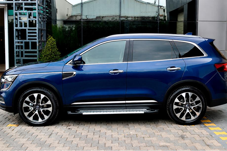 Renault Koleos 2016–2024 Side steps Allmond (2 stuks, aluminium) Image