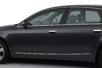 Audi A6 C6 2004–2011 Deurgreep covers (set 4 stuks, RVS) foto 1