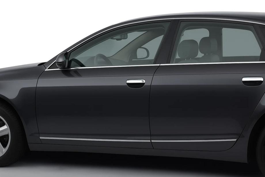 Audi A6 C6 2004–2011 Deurgreep covers (set 4 stuks, RVS) Image