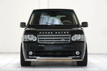 Range Rover III L322 2002–2012 Voorbeschermbeugel ST014 (RVS) 60/42 mm foto 1