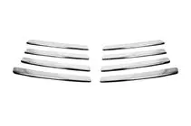 Volkswagen T4 Transporter 1990–2003 RVS sierlijsten voor grille Kosoyu kapot (8 stuks) foto 2