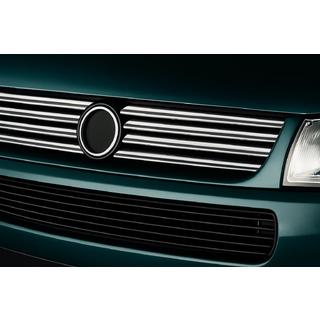 RVS sierlijsten voor grille Kosoyu kapot (8 stuks) Volkswagen T4 Transporter 1990–2003 foto 1