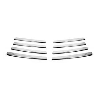 RVS sierlijsten voor grille Kosoyu kapot (8 stuks) Volkswagen T4 Transporter 1990–2003 foto 2