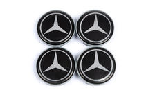Mercedes-Benz Naafkappen voor velgen 57 mm/55,5 mm V1 (set van 4) foto 2